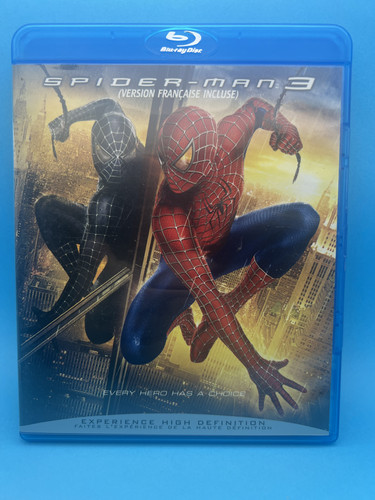 Spider man blu ray movie - 3, blu-ray
