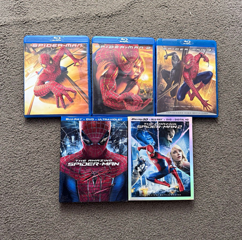 Sony spider man blu - blu-ray, set