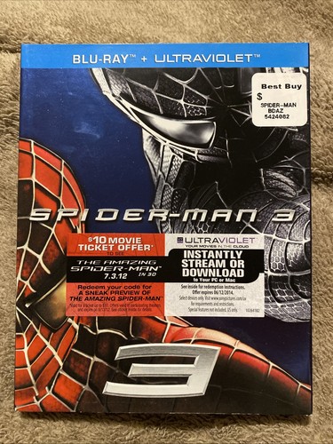 Spider man - 3, (blu-ray,